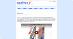 Desktop Screenshot of amalthea-reu.org