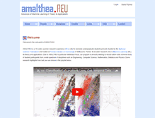 Tablet Screenshot of amalthea-reu.org
